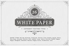 26 White Paper Background Textures Product Image 1