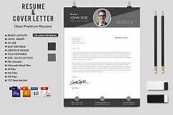 12 Clean Rsume Invoice and Letterhead Bundle Product Image 22