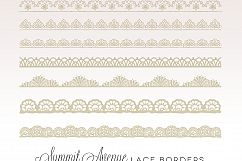 Vintage Lace Borders - PNG, PSD &amp; Vector Files Product Image 1