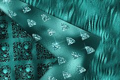 Teal Glam Digital Paper Product Image 2