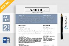 Alexandria Resume / CV Product Image 1
