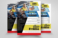 10 Body Fitness Ads Flyers Bundle Product Image 2