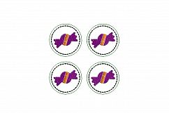 Halloween ITH Green Set of 4 Embroidery Designs Product Image 25