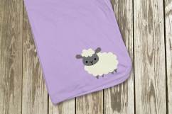 Fluffy Sheep SVG Design Product Image 3