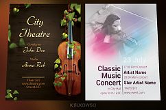 Classical Music Event Flyers Bundle Product Image 3