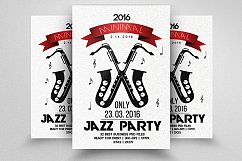 Jazz Music Party Flyer Product Image 1