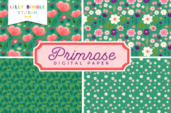 Primrose Digital Paper Product Image 2