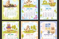 My funny cat. Wall calendar 2018. Product Image 2