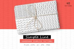 Simple Line Handdrawn Patterns Product Image 1