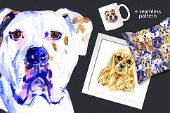 Watercolor dogs Product Image 3