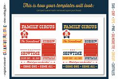 Funny FAMILY CIRCUS svg cut file for Cricut Silhouette SnC Product Image 4