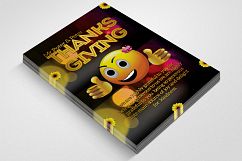Thanks Giving Party Flyer Template Product Image 2