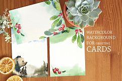 Watercolor branches and berries Product Image 6