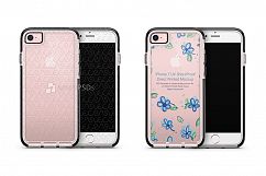 Apple iPhone 7 UV Shockproof Hybrid Case Mockup 2016 Product Image 2