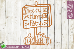 Meet Me At The Pumpkin Patch SVG Product Image 2