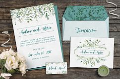 Romantic garden. Watercolor cliparts Product Image 2