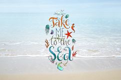 Watercolor Lettering Set Product Image 5