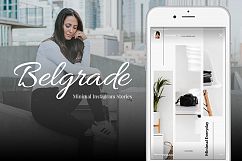 Belgrade 50 Minimal Instagram Stories Product Image 1