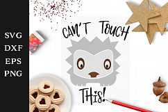 Children SVG Can't Touch This Cut File Product Image 1