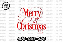 Merry ChristmasSVG Product Image 1