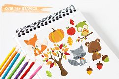 Fall Animals graphics and illustrations Product Image 3