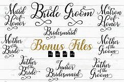 Bridal and Wedding Quotes Bundle -SVG, EPS, DXF, PNG Product Image 2