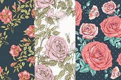 Hand Drawn Floral Vector Patterns Product Image 4