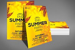 Summer End Party Flyer Product Image 3
