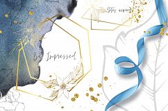 Impressive Diamonds Watercolor and Vector set   Product Image 7