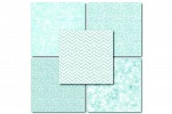White Christmas Digital Paper Pack Product Image 3