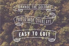 Photoshop Overlays, Vintage Banners Product Image 2