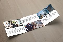 Business Agency Square Trifold Brochure Product Image 4