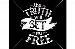 The truth will set you free Printable Product Image 3