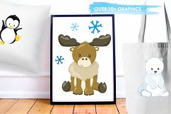 Artic Friends graphics and illustrations Product Image 5