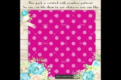 100 Seamless Tinted Polka Dot Digital Papers 12 x 12 inch Product Image 3