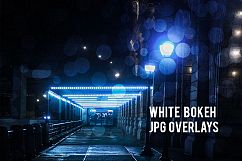 White Bokeh Overlays Product Image 1