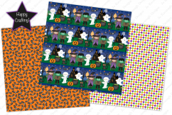 Halloween digital papers, Halloween patterns Product Image 5