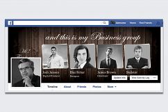 Business Group Member FB Timeline Cover Product Image 1