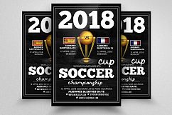 10 Soccer Match Flyers Bundle Product Image 6