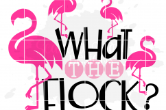 What the Flock SVG Product Image 2