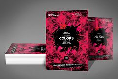 Smoke Electro Colors Flyer Product Image 2