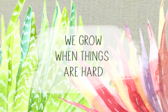Watercolor Cactus Mania Clip Art Set Product Image 3