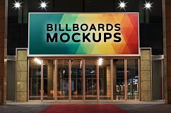 Billborad Mockups at Night Vol.3 Product Image 9