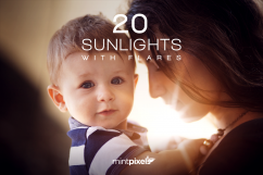 20 Sunlights with Flares Product Image 1