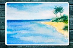 Seascapes 2. Watercolor set. Product Image 7