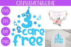 Third Birthday Monster SVG Cut File Product Image 1