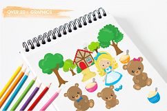 Goldilocks graphics and illustrations Product Image 3