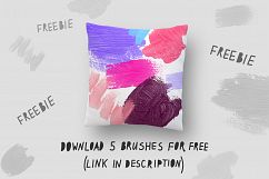 Acrylic&amp;Gouache - 135 PS brushes Product Image 6