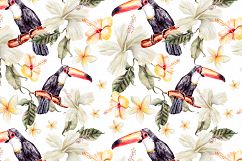 Hand Drawn watercolor TROPICS Product Image 5