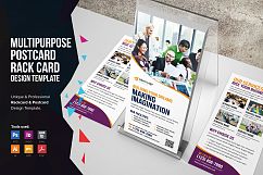 Postcard &amp; Rackcard DL Flyer v3 Product Image 1